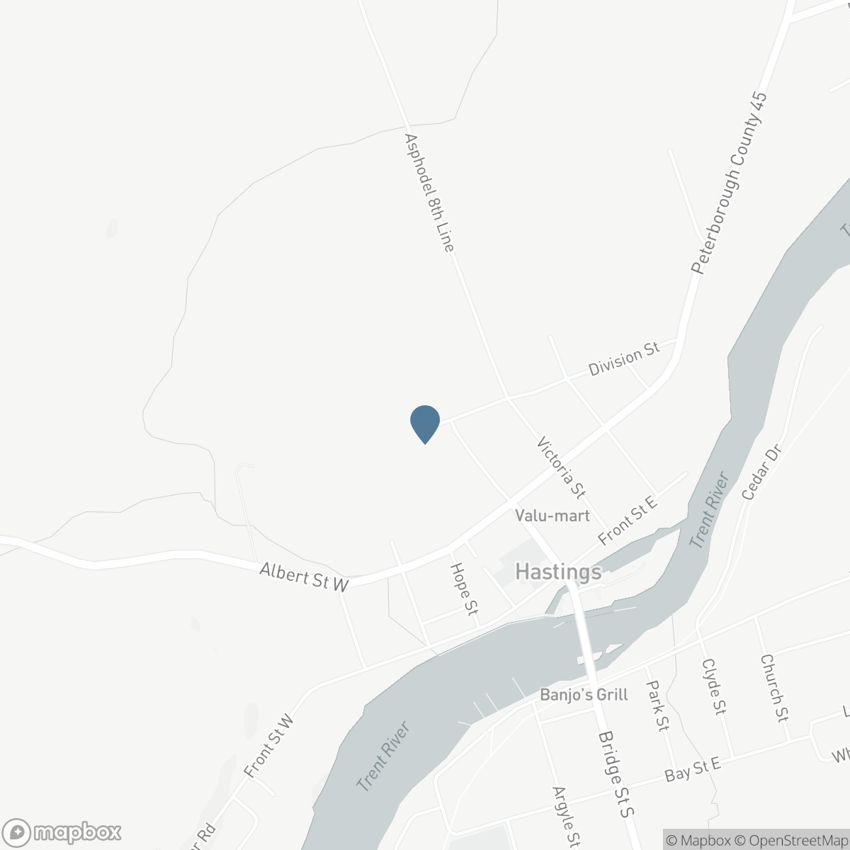 24 DIVISION STREET, Hastings, Ontario K0L 1Y0